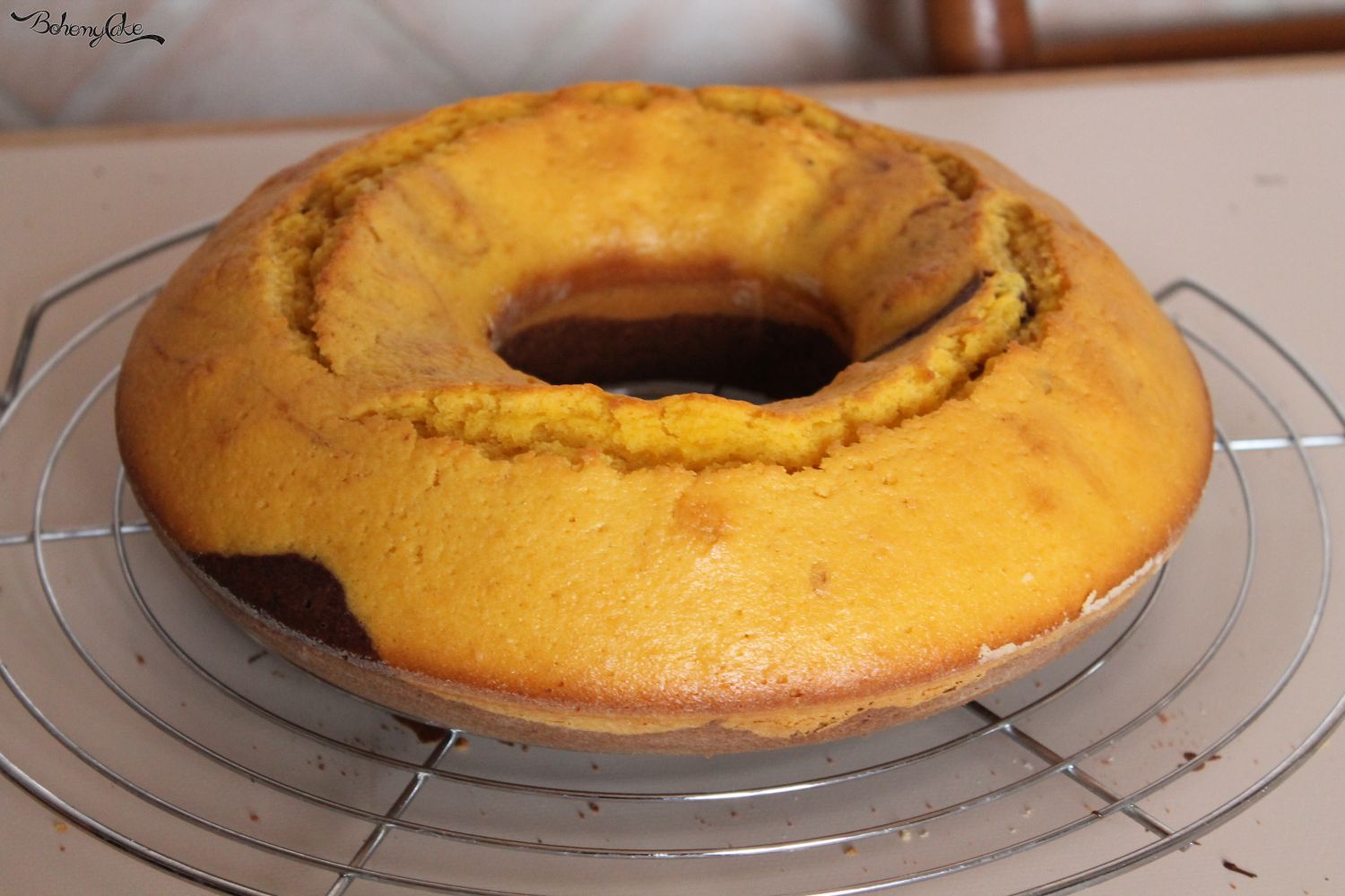 Ciambellone zucca e cacao