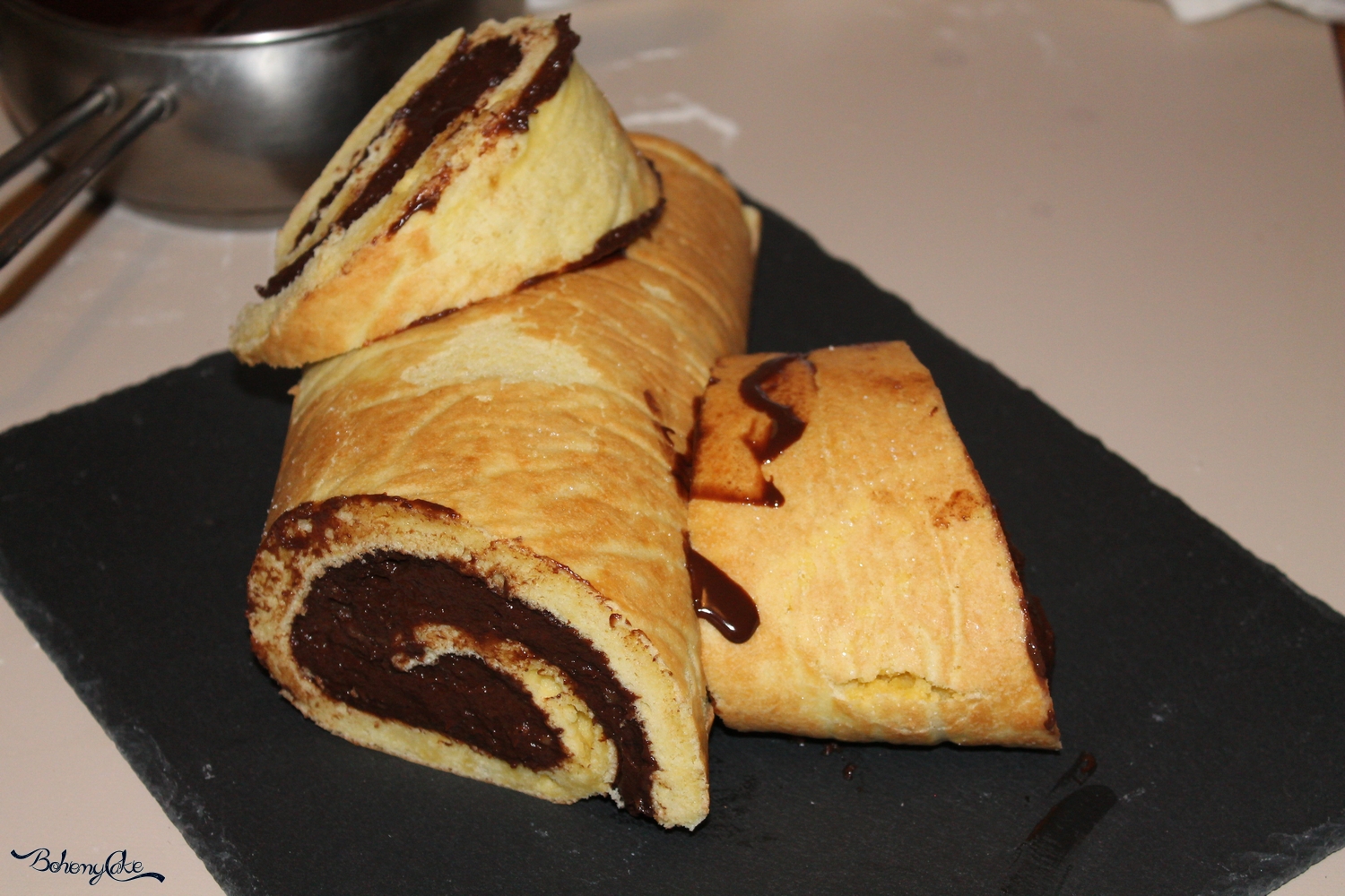 Tronchetto di Natale al caffè