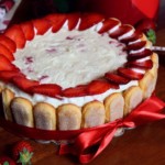 Torta tiramisù alle fragole