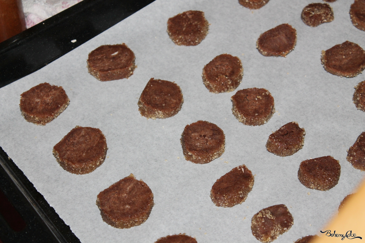 Biscotti sablé al cacao
