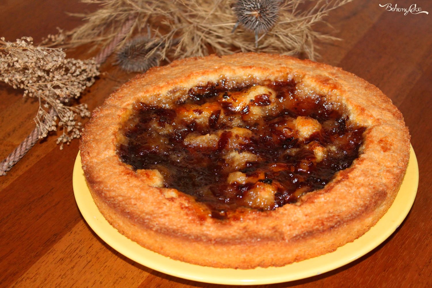 Crostata soffice all'uva